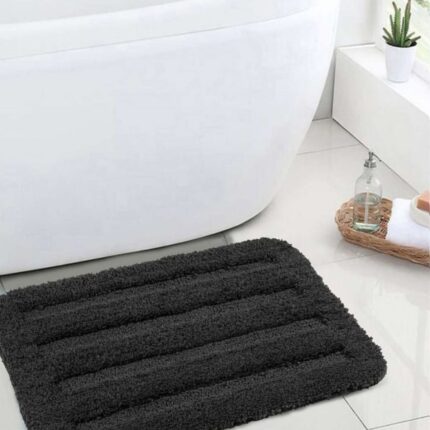 BM 1005 MICRO BATH MATS SOLID WITH EXTRA SOFT D GREY