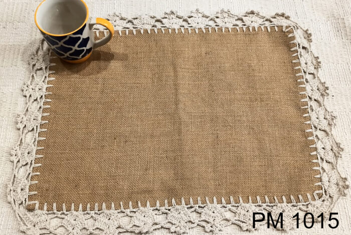 PM 1015 JUTE WITH COTTON LACE