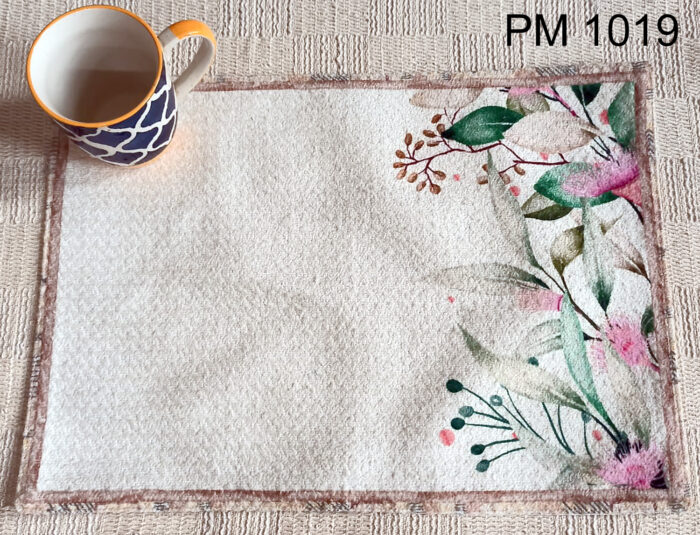 PM 1019 POLY BUKLEY FABRIC WITH FUSING AND COTTON BACKING