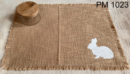 PM 1023 COTTON SLUB WITH PRINT PLACE MAT