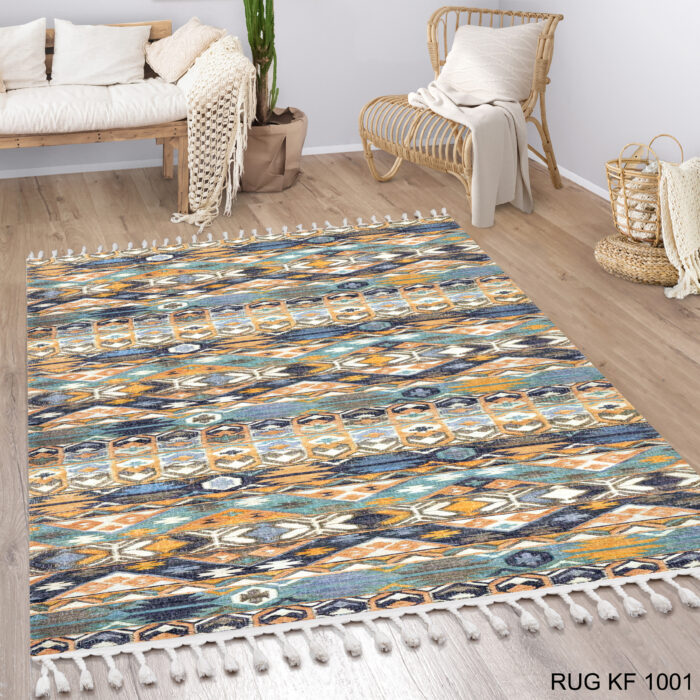 RUG KF 1001 WOVEN PRINTED RUGS