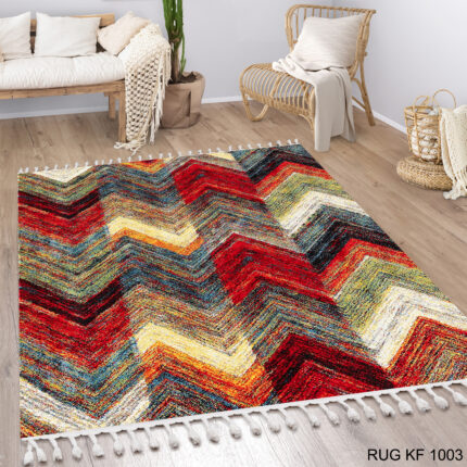 RUG KF 1003 WOVEN PRINTED RUGS